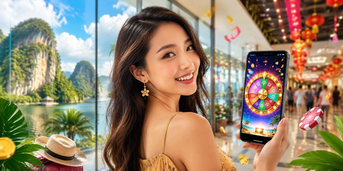 Permainan roulette dalam suasana gaya tempatan di Ipoh Malaysia