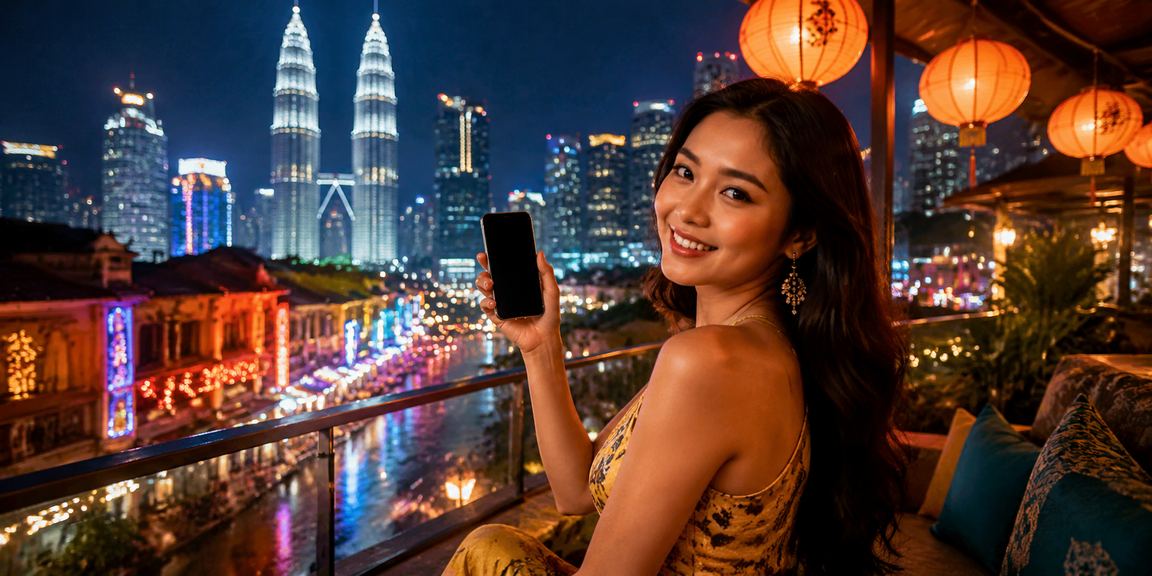 Pengguna mbb2e Kuala Lumpur bermain kasino mudah alih dengan antara muka bergaya Melayu moden